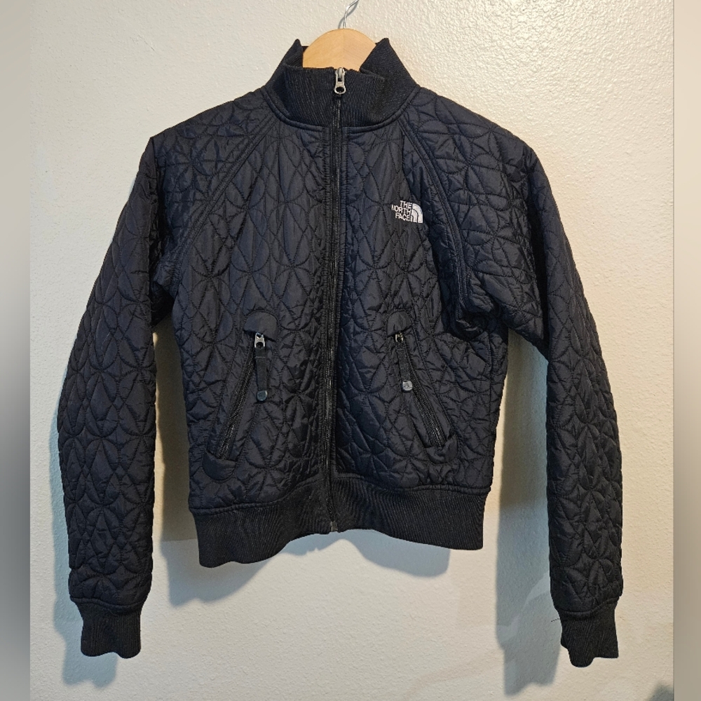 The North Face Quilted Bomber Jacket